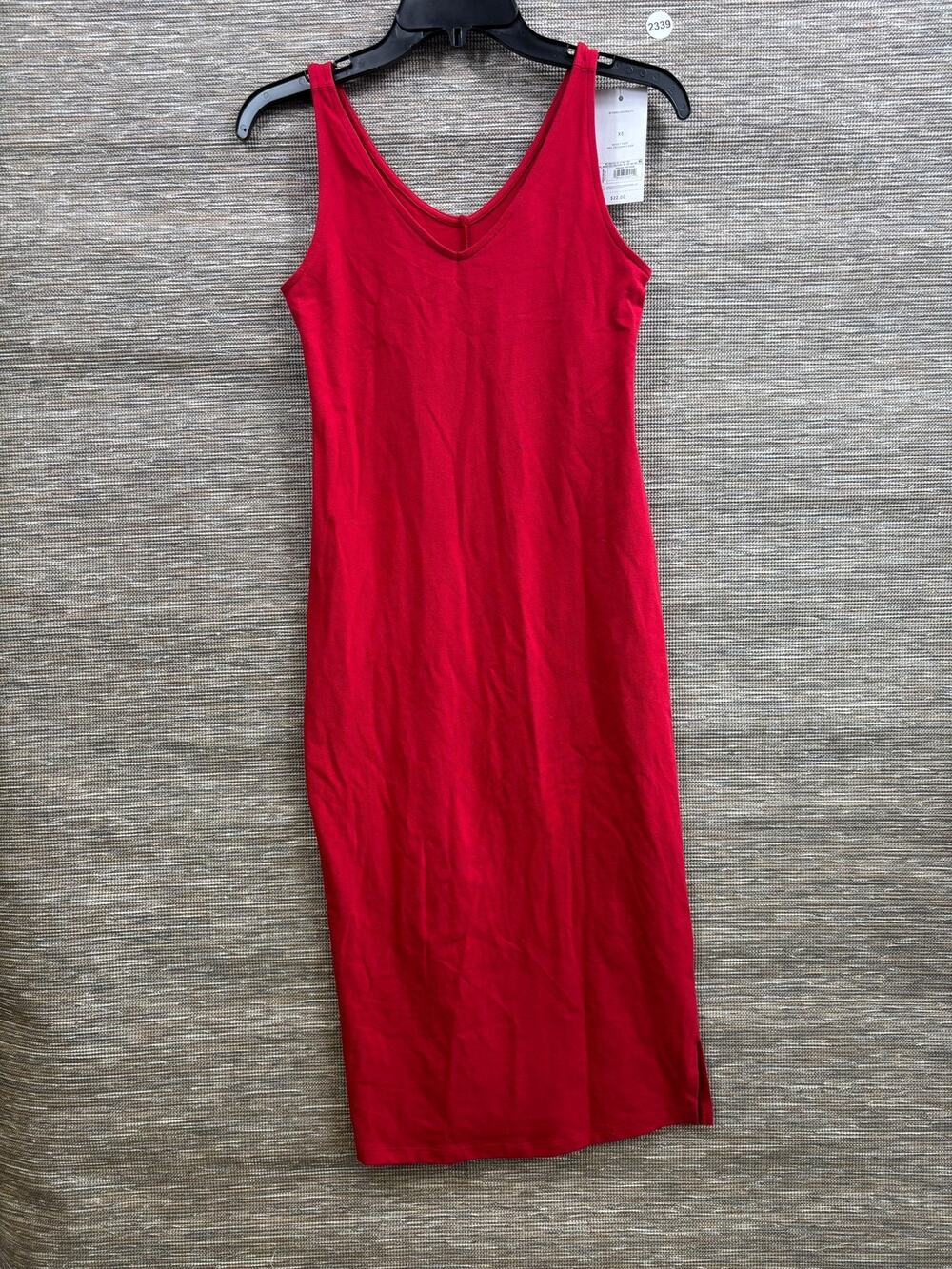 Isabel By Ingrid & Isabel Dress Womens XS Red Maternity Tank Bodycon Midi NEW